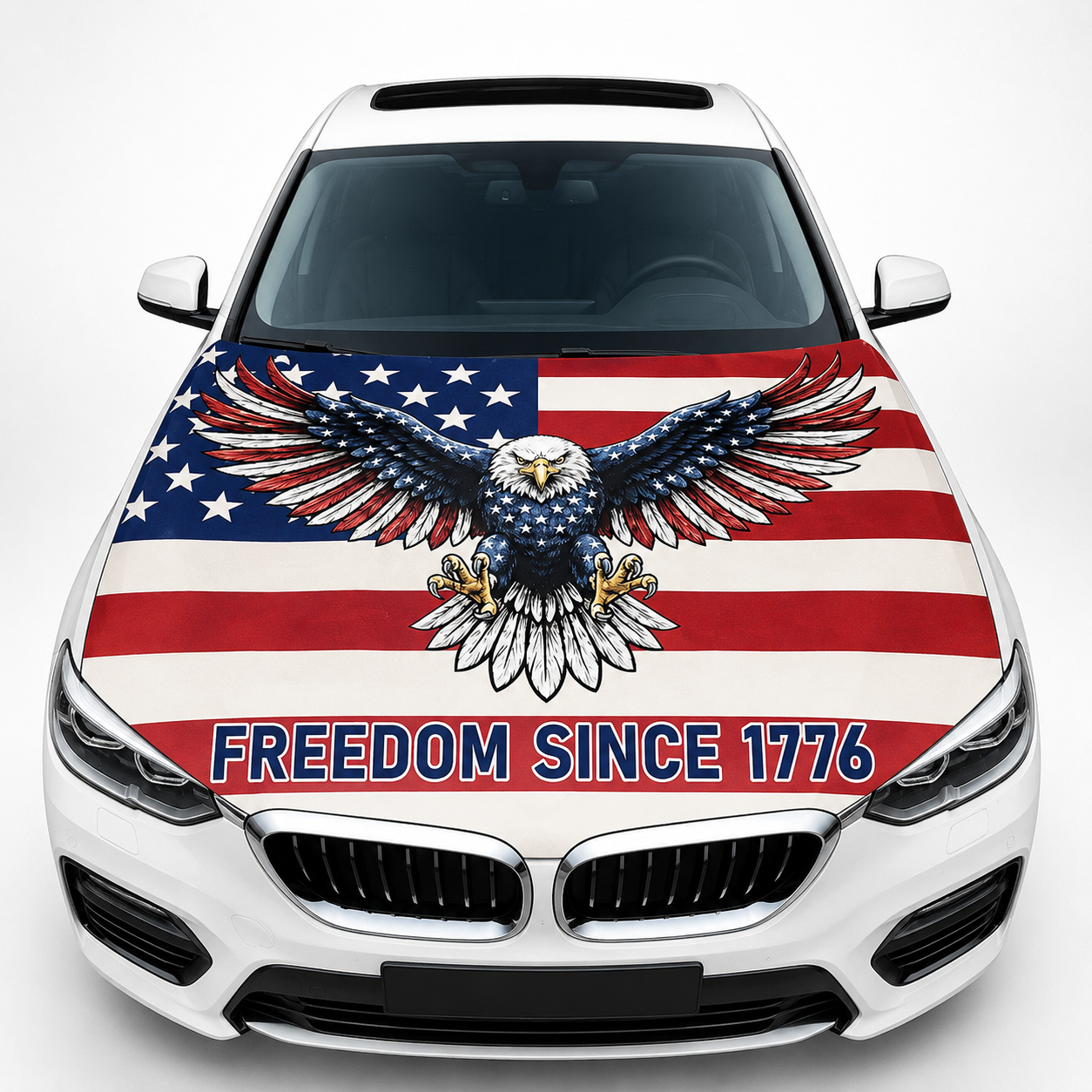 🎉9th Of July Flash Sale 65K+🔥American Car Hood Flag🦅【Buy 2 Free Shipping】
