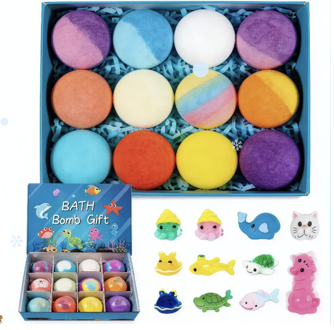 ๐ฅ2026 New Upgrade - ๐ Natural Bath Bombs for Kids with Mega Bubbles & Surprise Inside ๐ฅโจ