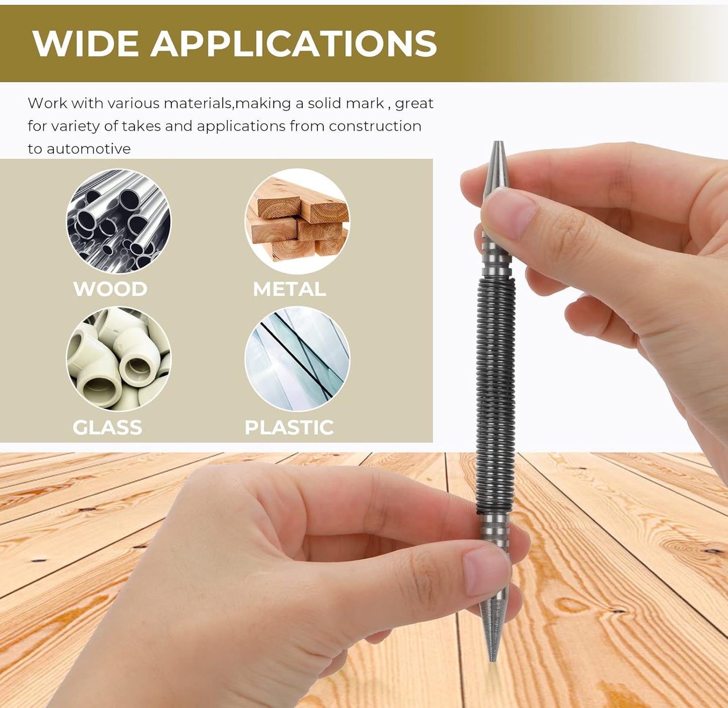 🛠️Buy 3 Free Shipping🔥- Hammerless Nail Set Punch