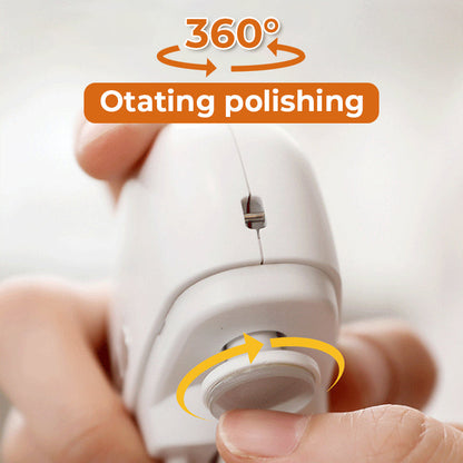 🎁2025 Hot Sale 🔥2 in 1 Automatic Electric Nail Clipper with Polishing【Safe and convenient】