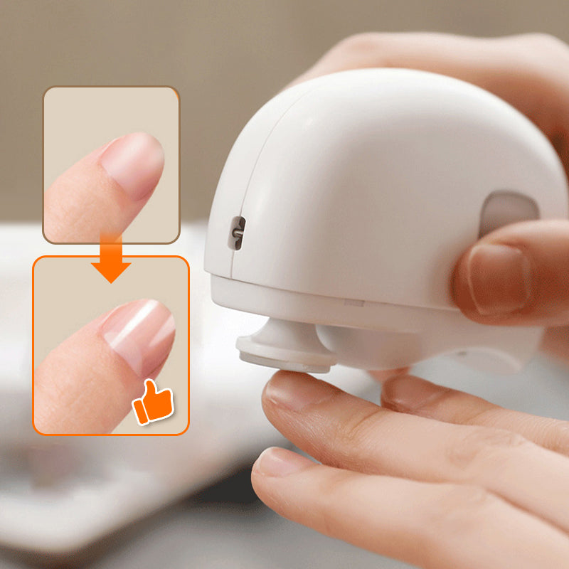 🎁2025 Hot Sale 🔥2 in 1 Automatic Electric Nail Clipper with Polishing【Safe and convenient】