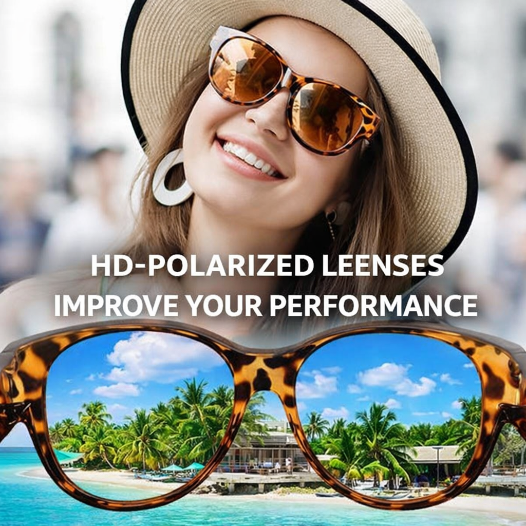 🏆 Over 50,000 sold! 49% off – 🕶 New oversized cat-eye sunglasses with polarized lenses and UV400 protection (Model 2026)