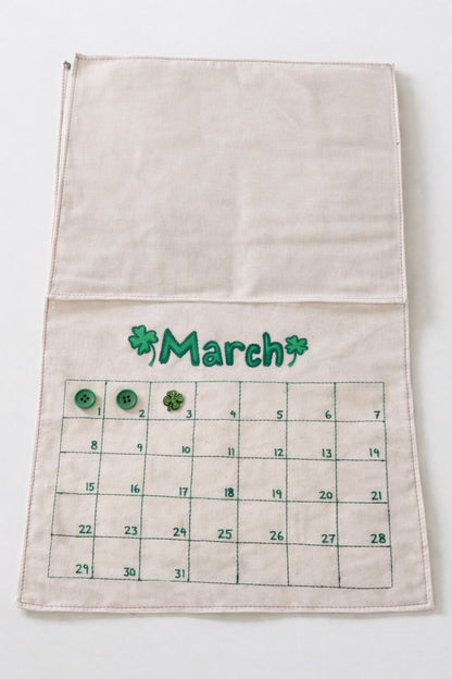 ✨📅2026 Button Calendar: Stitch Your Year One Button at a Time