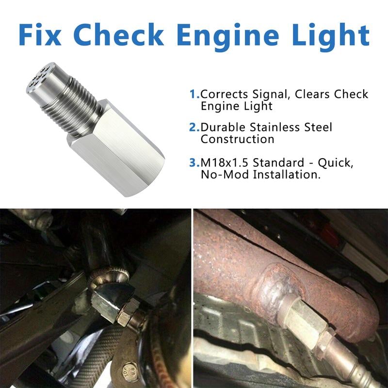 🚗1.5mm Car O2 Sensor-Car CEL Check Engine Light Adapter Eliminator