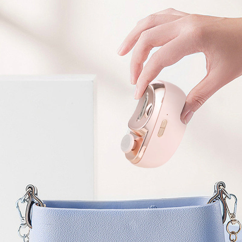 🎁2025 Hot Sale 🔥2 in 1 Automatic Electric Nail Clipper with Polishing【Safe and convenient】