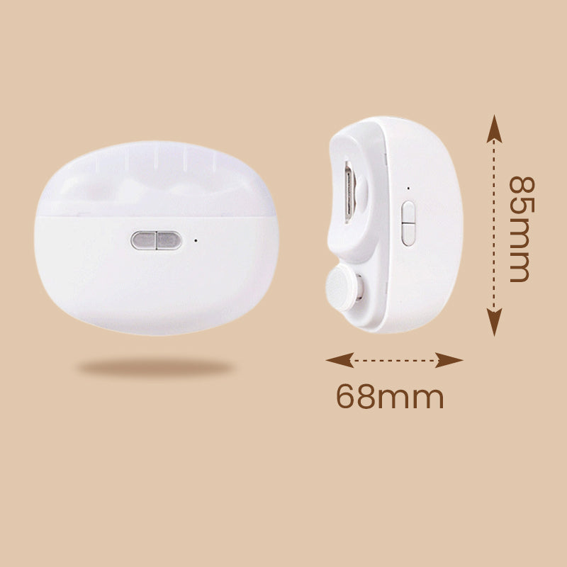 🎁2025 Hot Sale 🔥2 in 1 Automatic Electric Nail Clipper with Polishing【Safe and convenient】