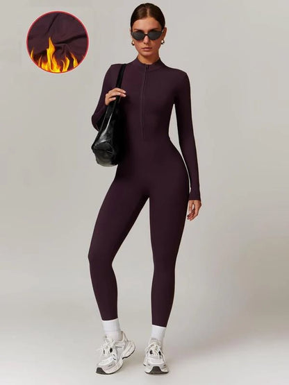 💥Big sale💥Liftora Warm Fleece Lined Jumpsuit