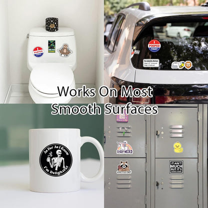 ✨130 Pcs Funny Meme Stickers Set – Hilarious Saying & Cartoon Decals for Laptops, Water Bottles & Gifts | Hot Seller for Humor Lovers!😂