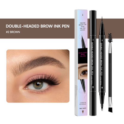 💖 Achieve Perfect Brows Instantly✨2-in-1 Dual-Ended Eyebrow Pen