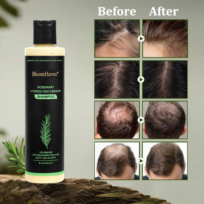 🔥BloomHaven® Organic Rosemary Hair Growth Shampoo