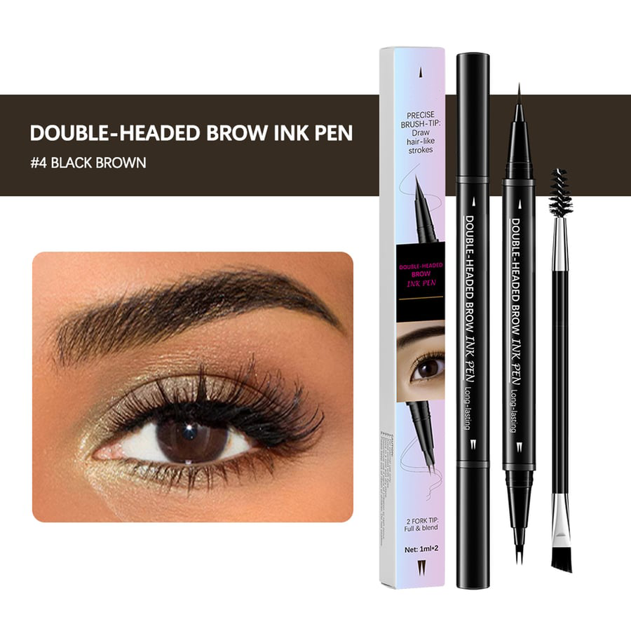 💖 Achieve Perfect Brows Instantly✨2-in-1 Dual-Ended Eyebrow Pen