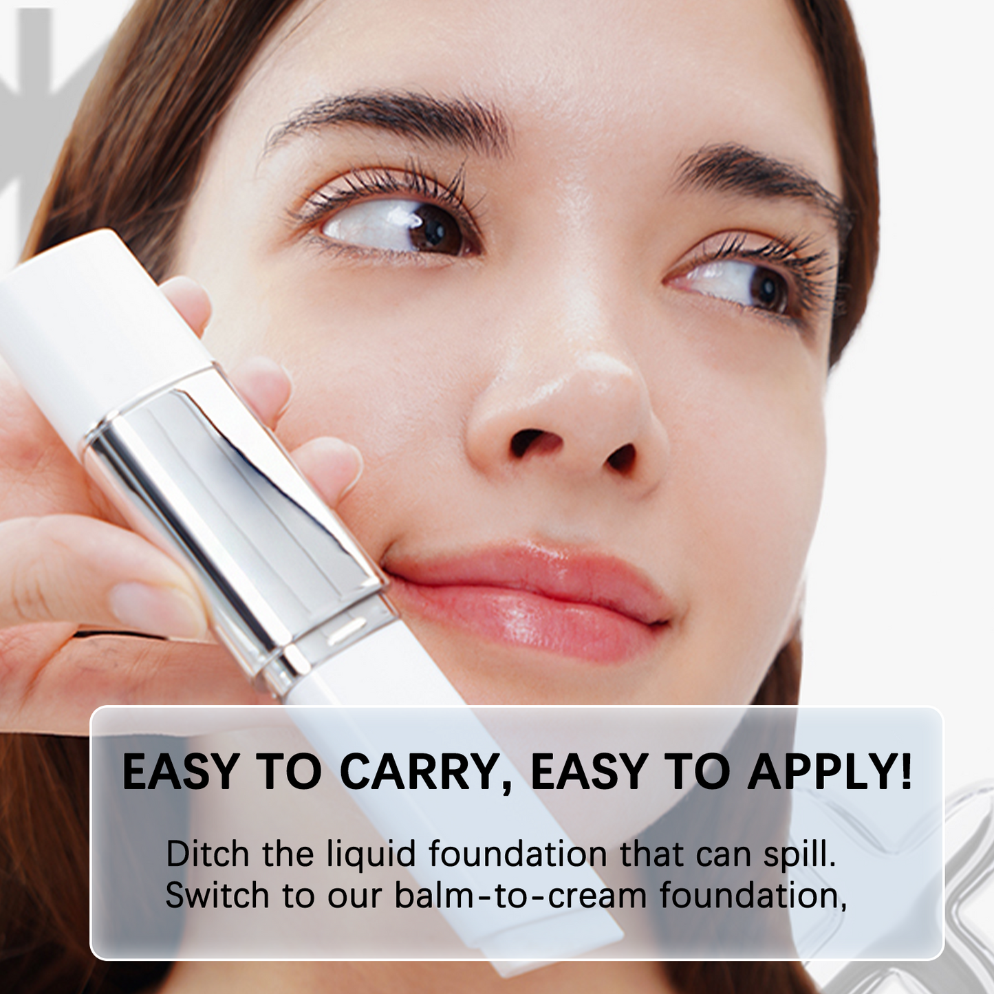 🔥Don’t Miss Out! ✨ Buy 2 = FREE Shipping✈️Cream Stick V White Korean Color-Changing Foundation Stick