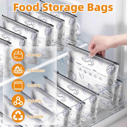 🏆 Hot Sale ✨ Reusable Aluminum Foil Sealable Storage Bags 🌱