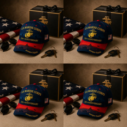 ❤️ U.S. Marine Corps 250th Anniversary Commemorative Cap 🇺🇸