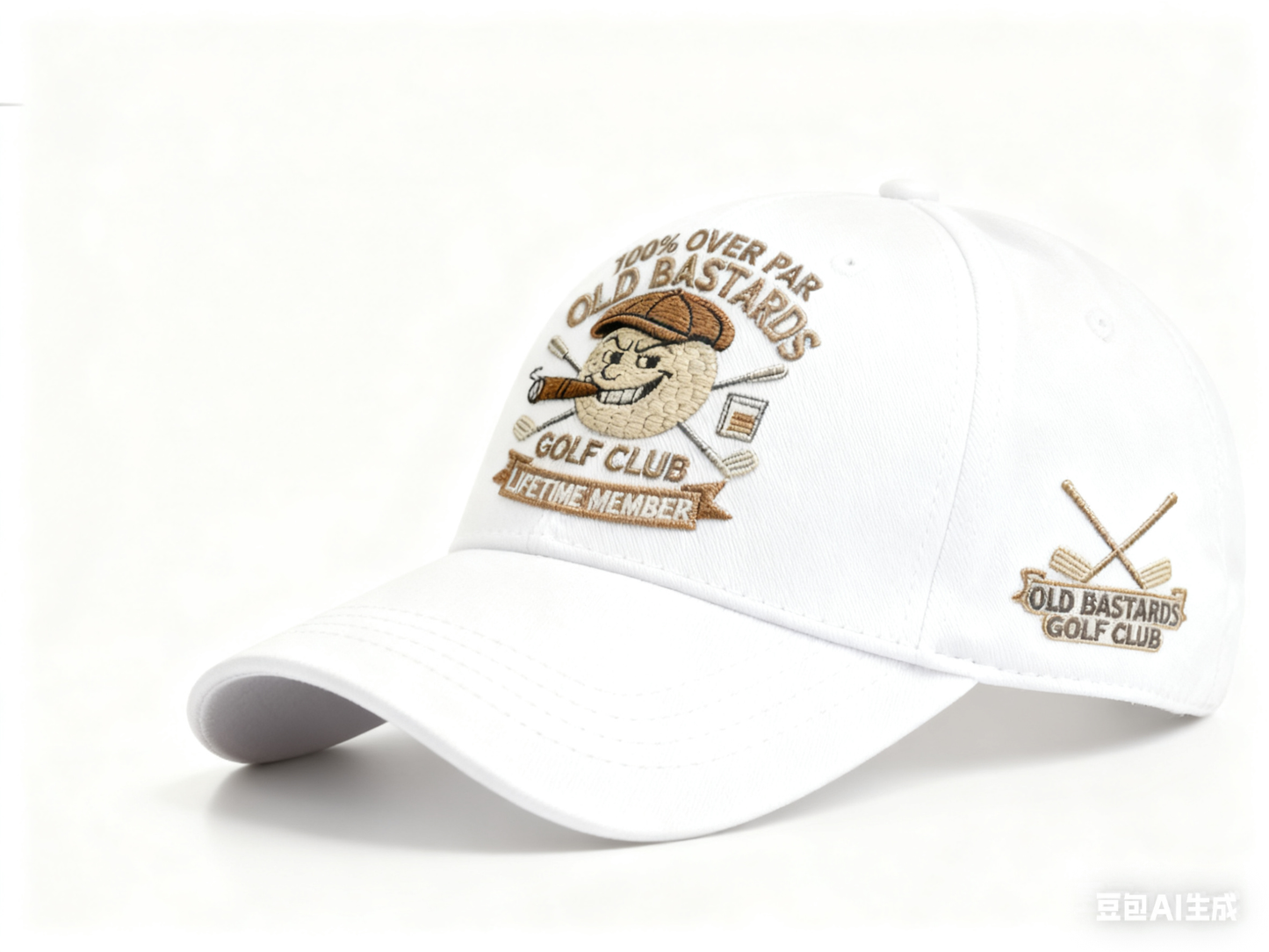 “OLD BASTARDS GOLF CLUB”  — 100% Over Par, Lifetime Member Edition (BUY 2 FREE SHIPPING)