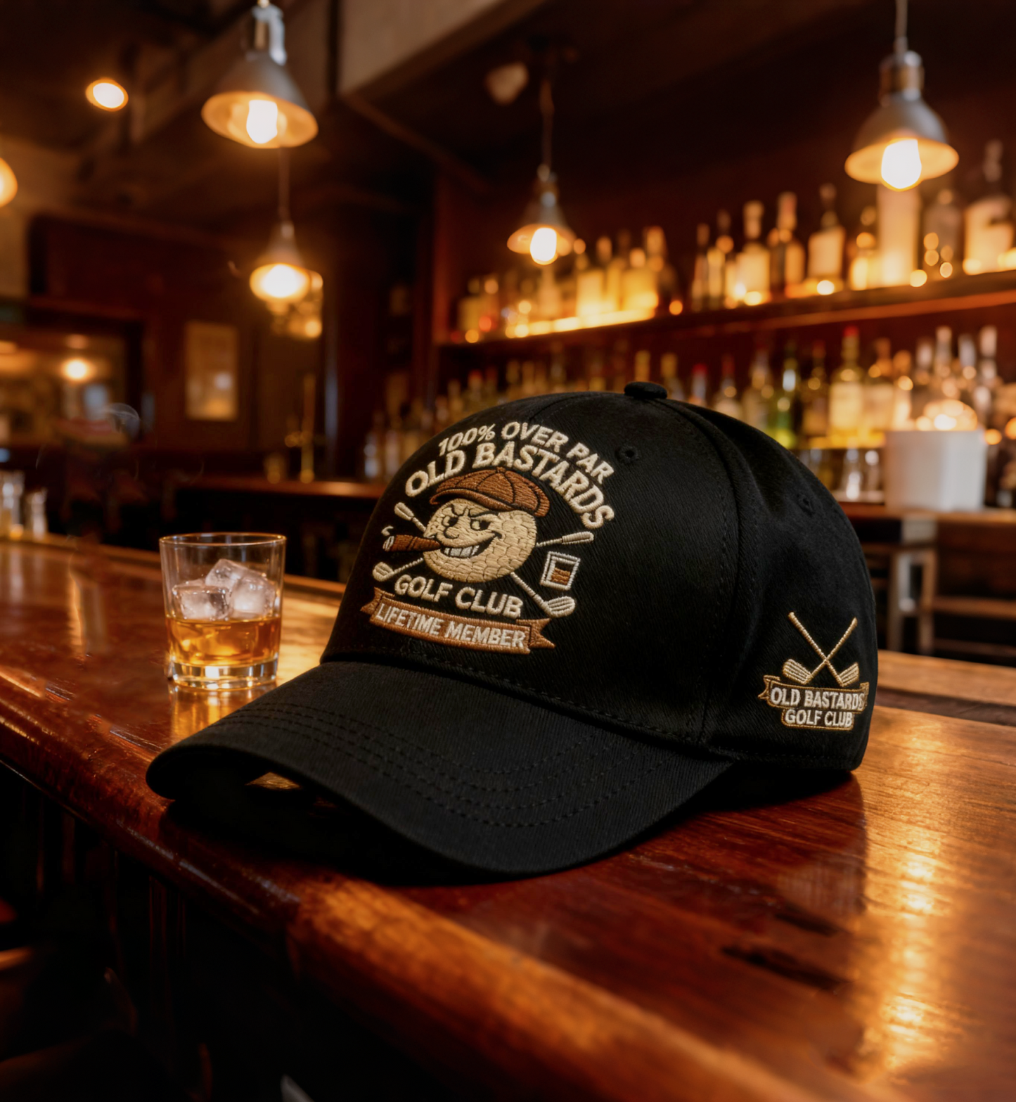 “OLD BASTARDS GOLF CLUB”  — 100% Over Par, Lifetime Member Edition (BUY 2 FREE SHIPPING)