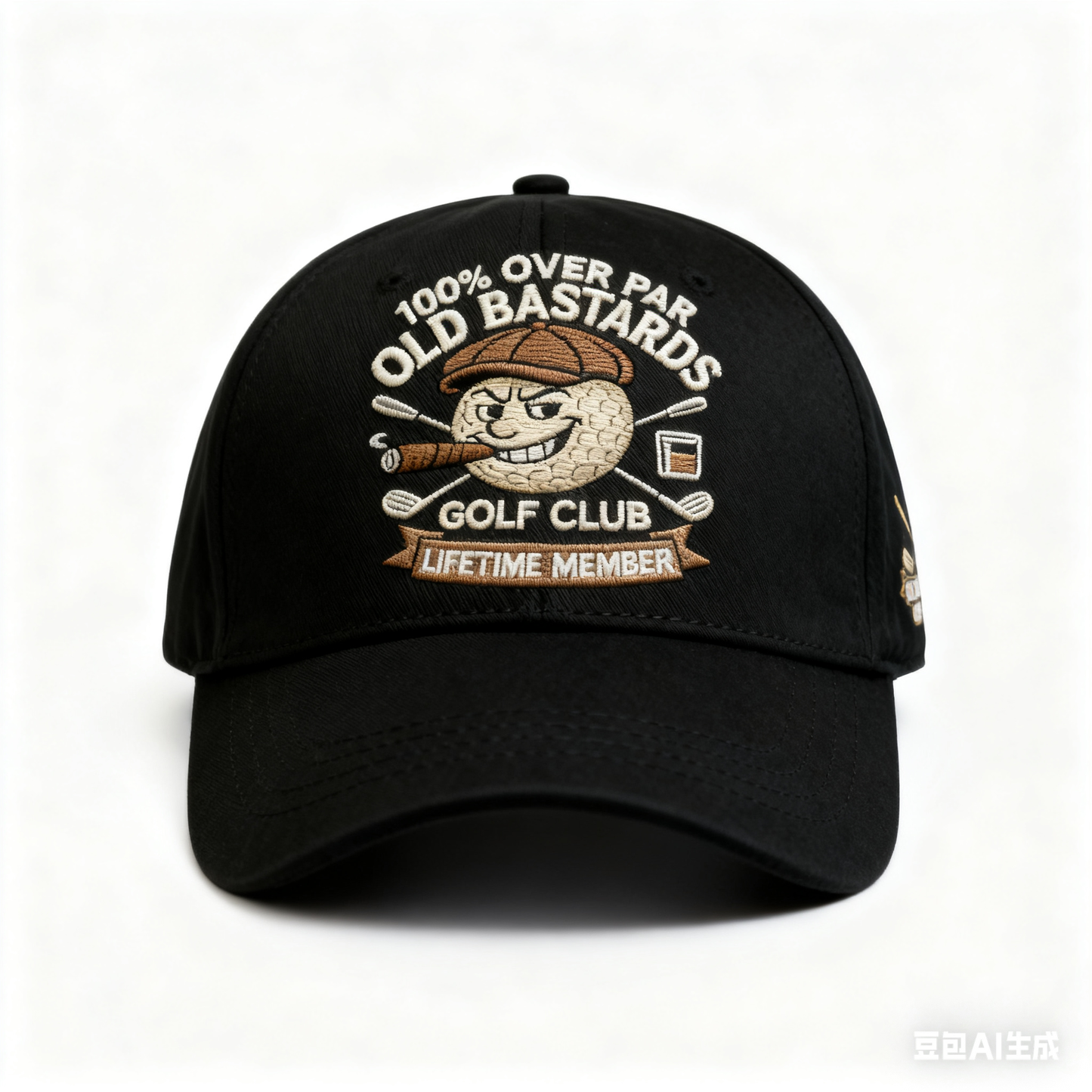 “OLD BASTARDS GOLF CLUB”  — 100% Over Par, Lifetime Member Edition (BUY 2 FREE SHIPPING)