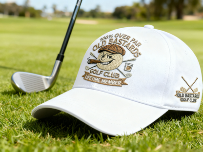 “OLD BASTARDS GOLF CLUB”  — 100% Over Par, Lifetime Member Edition (BUY 2 FREE SHIPPING)
