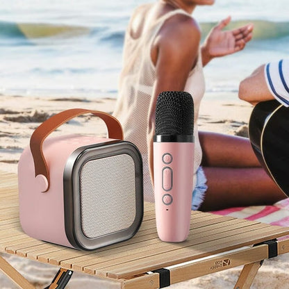 💥Big sale💥Mini Karaoke Machine with Wireless Microphones