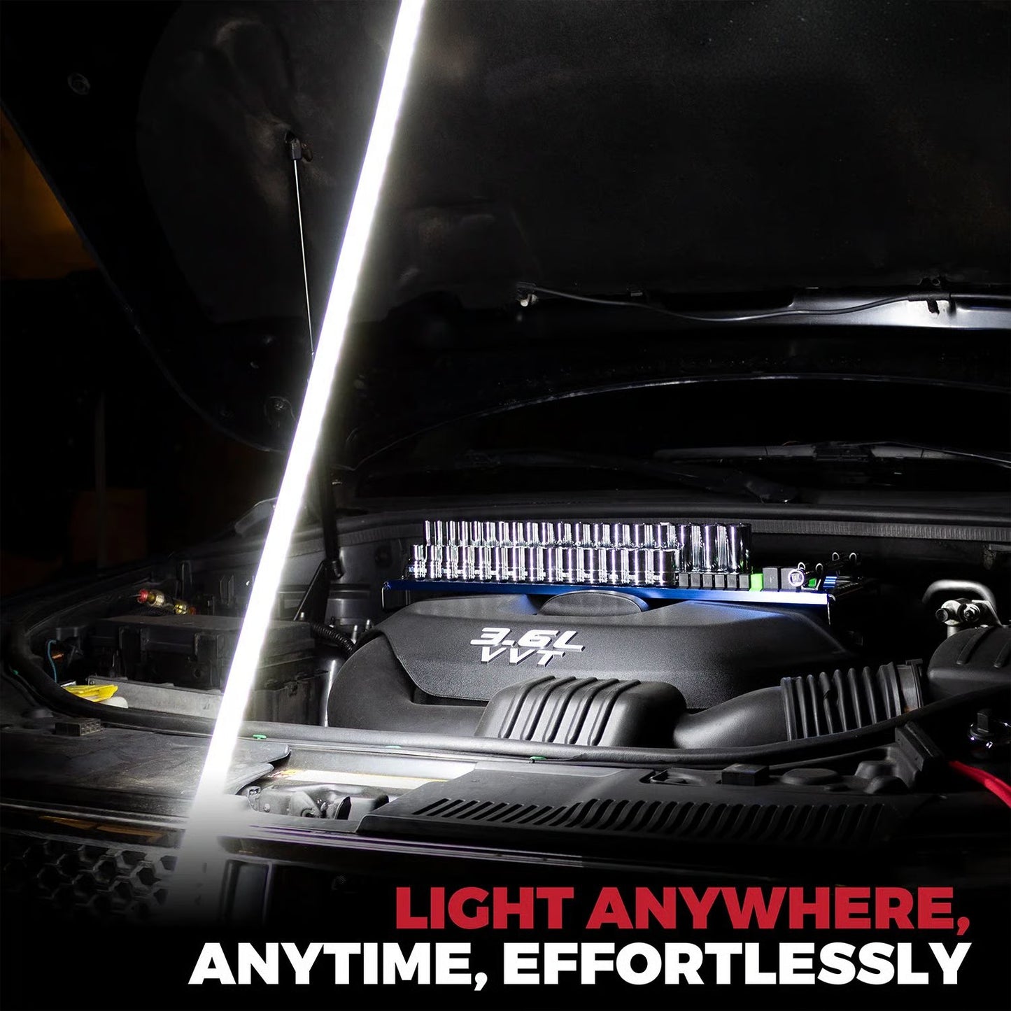 👍LED Flashlight Stick-🔋Extra-long battery life-7 hours⌛