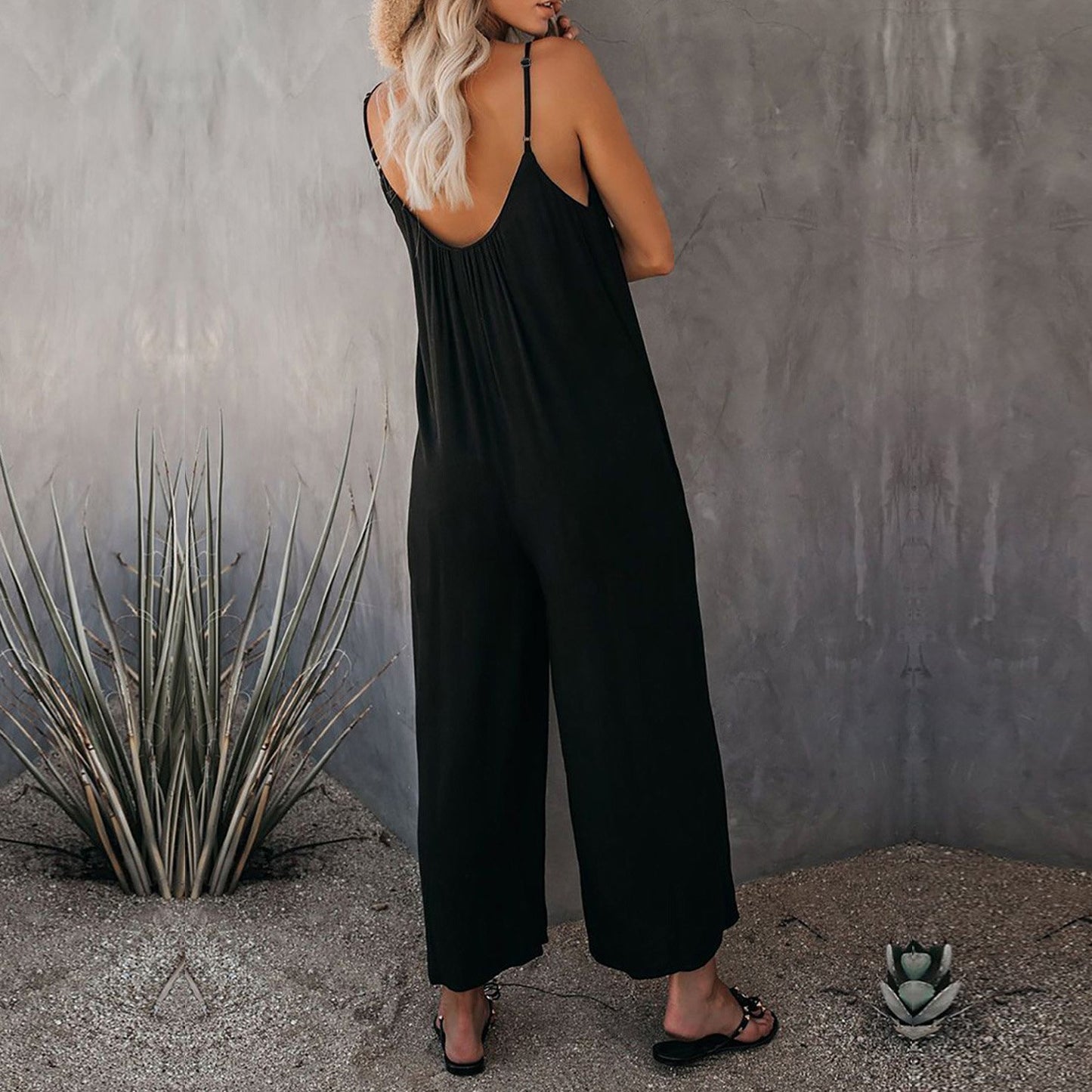 HOT SALES 49% OFF🔥Ultimate Flowy Jumpsuit with Pockets✨Buy 2 Extra 10% OFF