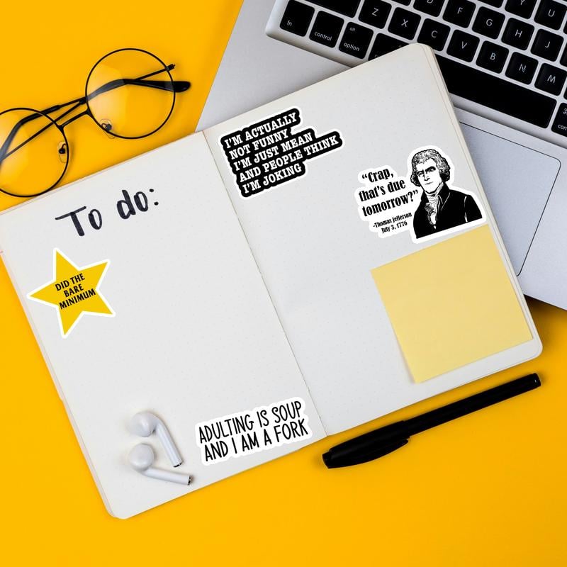 ✨130 Pcs Funny Meme Stickers Set – Hilarious Saying & Cartoon Decals for Laptops, Water Bottles & Gifts | Hot Seller for Humor Lovers!😂