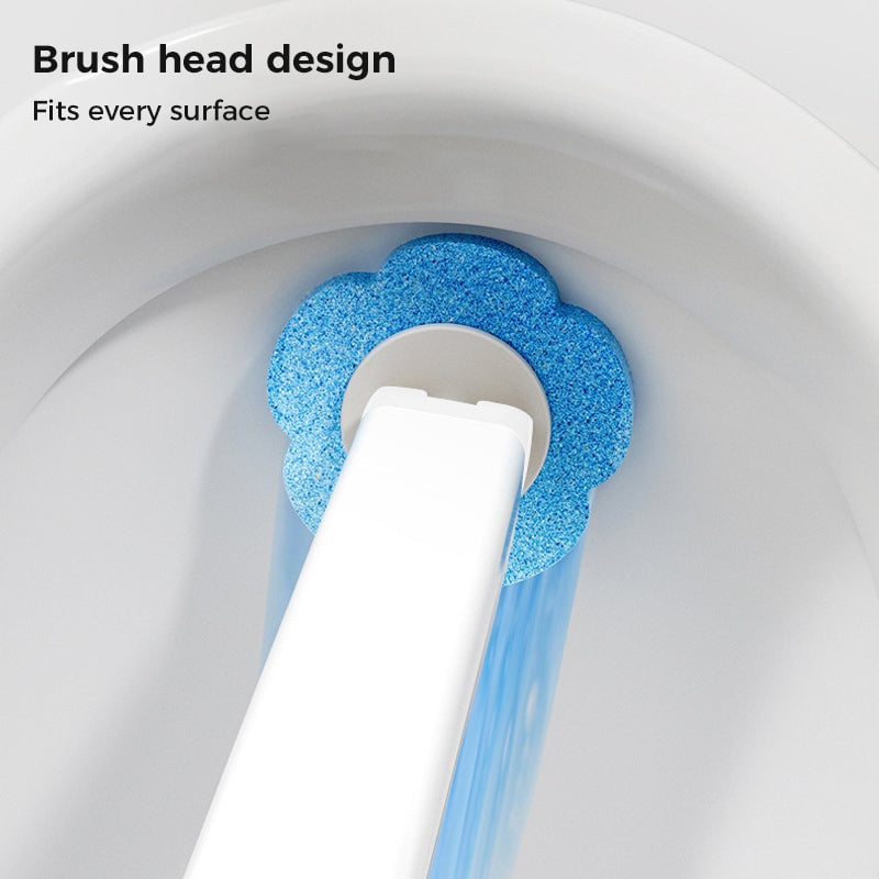 💥Big sale💥 ⏳Disposable Toilet Cleaning System💧Wall-Mounted Toilet Brush with Refillable Cleaning Pads, Effortless Deep Cleaning & Hygienic Bathroom Solution!🚽