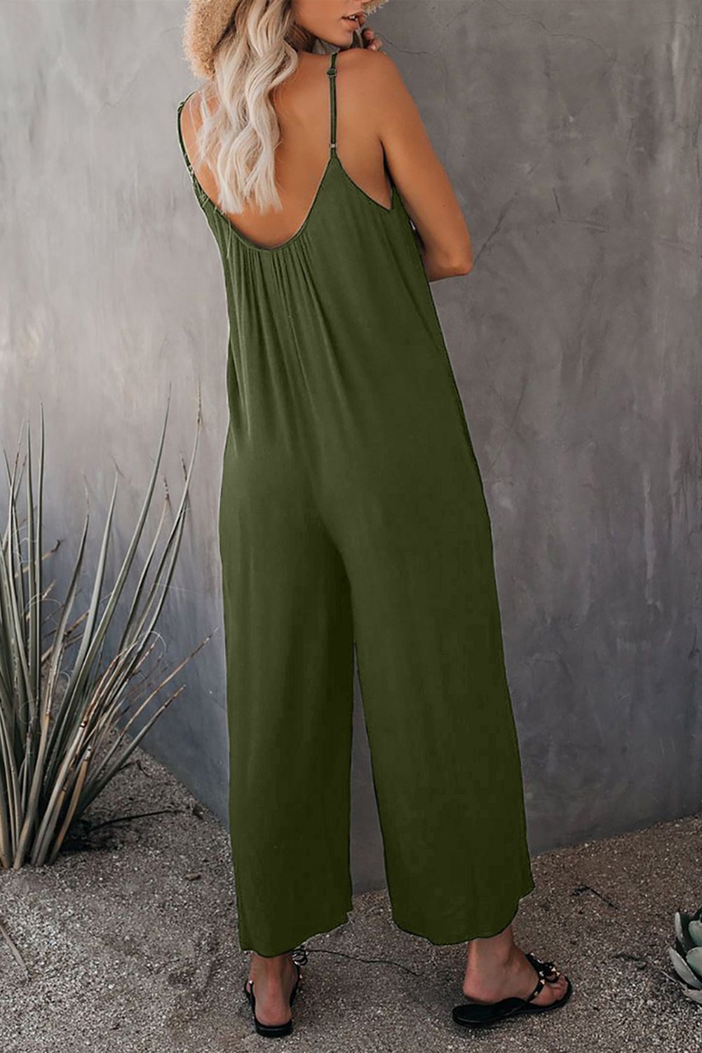 HOT SALES 49% OFF🔥Ultimate Flowy Jumpsuit with Pockets✨Buy 2 Extra 10% OFF