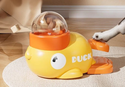 🐾 Duck-Shaped Pet Treat Dispenser: Interactive Feeding Toy for Cats & Dogs