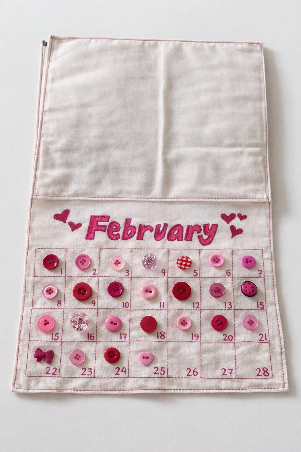 ✨📅2026 Button Calendar: Stitch Your Year One Button at a Time