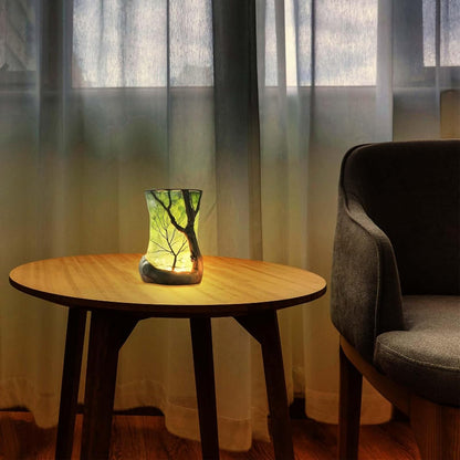 🔥“Enchanted Forest” Nature-Inspired Ambient Lamp