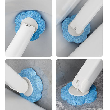 💥Big sale💥 ⏳Disposable Toilet Cleaning System💧Wall-Mounted Toilet Brush with Refillable Cleaning Pads, Effortless Deep Cleaning & Hygienic Bathroom Solution!🚽