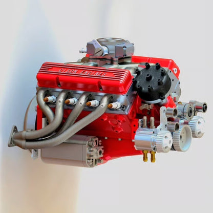 🔥Last 3 hours Sale: Save 89%-Gasoline OHV V8 Small-block Engine Model Kits