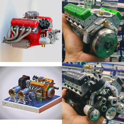 🔥Last 3 hours Sale: Save 89%-Gasoline OHV V8 Small-block Engine Model Kits