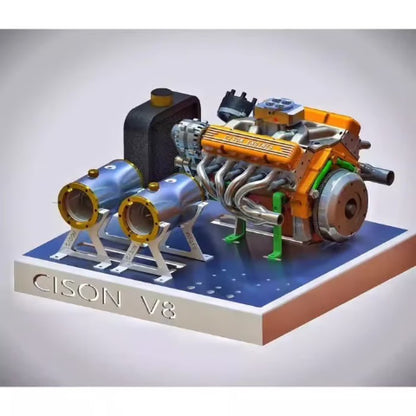 🔥Last 3 hours Sale: Save 89%-Gasoline OHV V8 Small-block Engine Model Kits