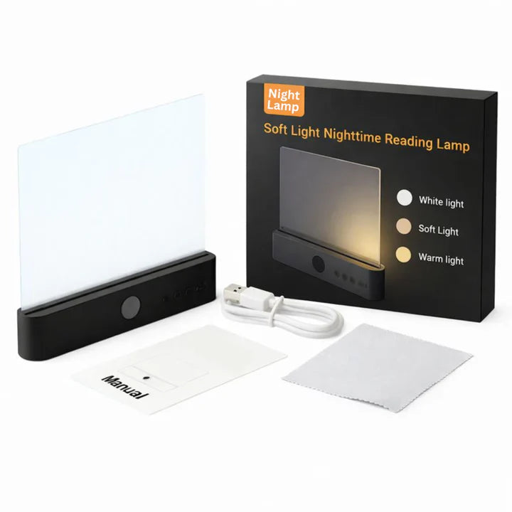 📖✨Night Reading Lamp with Soft, Eye-Comfort Light