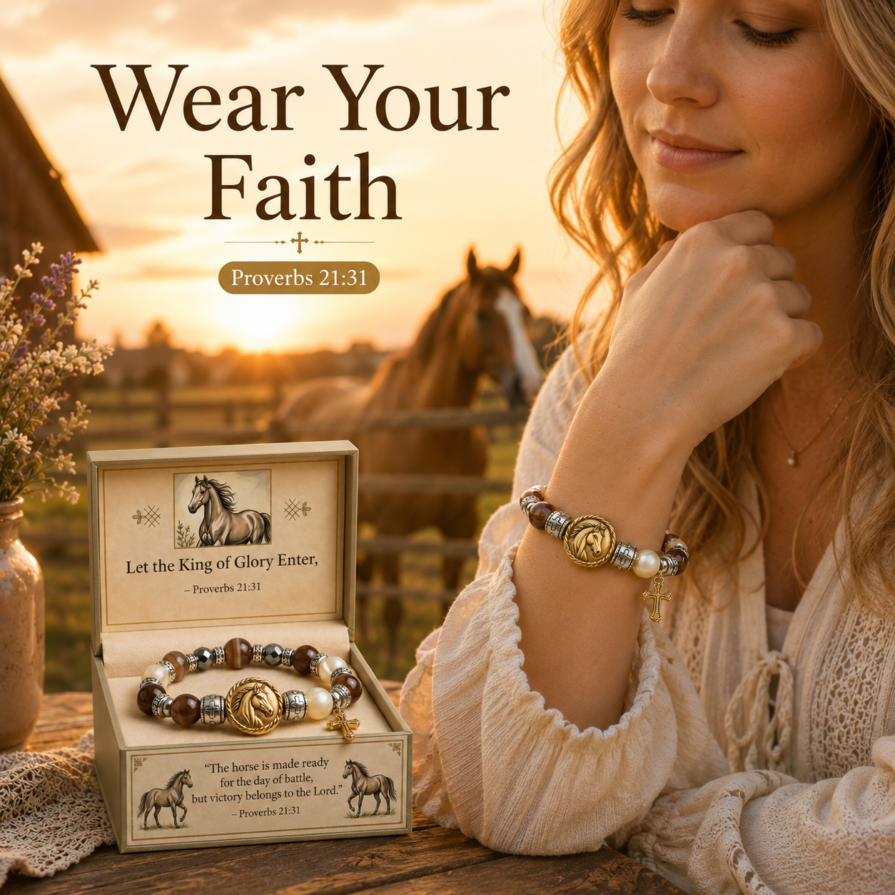 King of Glory™ 2026 Limited Edition Faith Bracelet