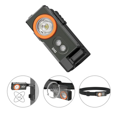 🔦D10 EDC Flashlight Rechargeable