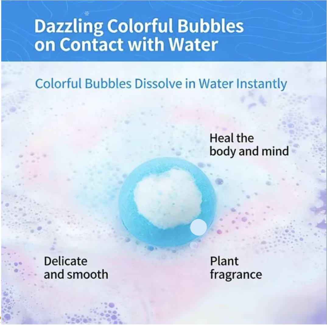 🔥2026 New Upgrade - 🛁 Natural Bath Bombs for Kids with Mega Bubbles & Surprise Inside 🥚✨