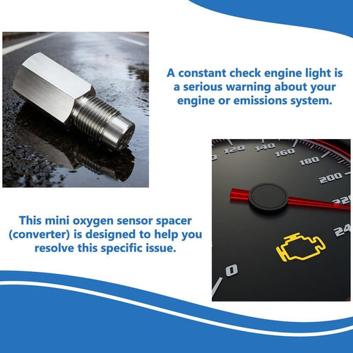 🚗1.5mm Car O2 Sensor-Car CEL Check Engine Light Adapter Eliminator