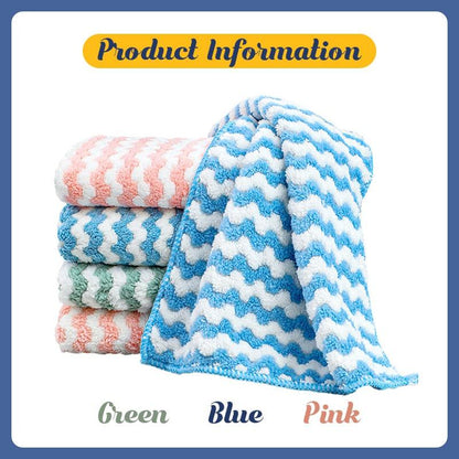 💥Big Sale💥 🔥 Multi-Color Chevron Cleaning Rag – Super Absorbent & Reusable🔥