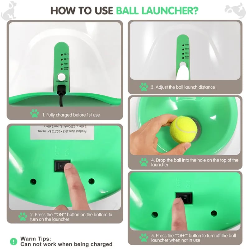 🐕Automatic Dog Ball Launcher