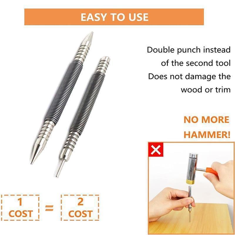 🛠️Buy 3 Free Shipping🔥- Hammerless Nail Set Punch
