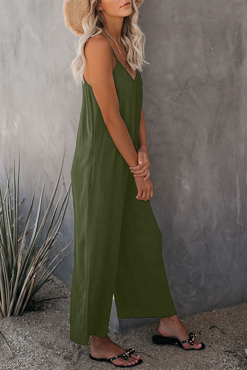HOT SALES 49% OFF🔥Ultimate Flowy Jumpsuit with Pockets✨Buy 2 Extra 10% OFF